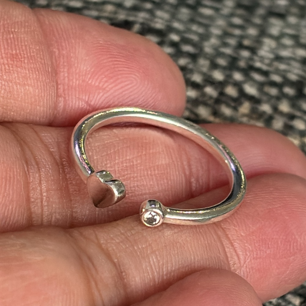 Rare Pandora Sterling Silver Ring
